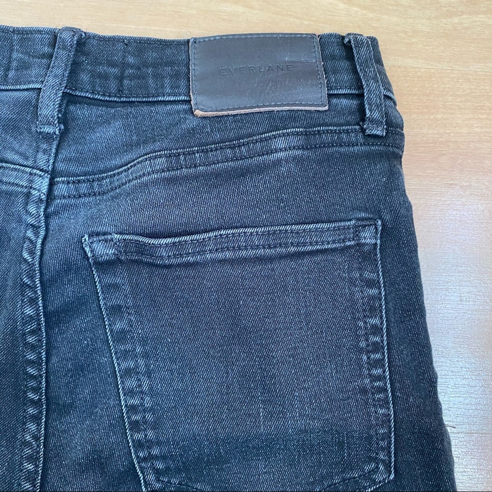 Everlane Authentic Stretch Black Skinny Jeans
